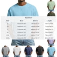 thumbnail image 4 of FRSASU Men's Solid Waffle T-Shirts Short Sleeve Casual Crew Neck Shirt Summer Plain Pullover Tee Tops Army Green, 4 of 4