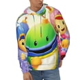 thumbnail image 2 of Team Umizoomi Men's Hoodie With Color Drawstrings Sweatshirt Hooded Pullover Print Winter Coat Jacket Medium, 2 of 9