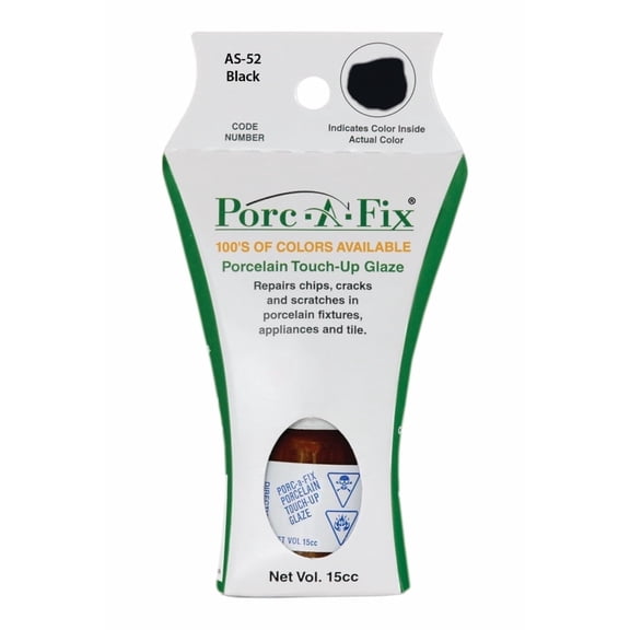 Porc-a-Fix Porcelain Touch-up Kit for American Standard (Black as-52-2)