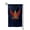 Square, variant on Thailand National Emblem Garden Flag Vertical Double Sided Yard Outdoor Decoration 12.5 x 18 Inch Fillet