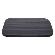 Milisten  Yoga Kneeling Mat Foam Support Thick Pad Fitness Work Black