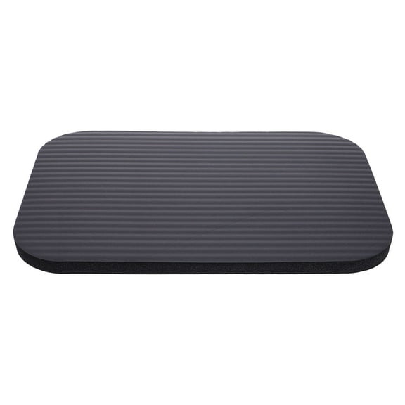 Milisten  Yoga Kneeling Mat Foam Support Thick Pad Fitness Work Black