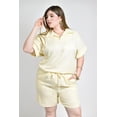 thumbnail image 4 of Conjunto casual Roman Fashion /Tallas Extras, 4381 (Amarillo) amarillo 36, 4 of 6