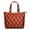 Red And Orange, variant on Red and Orange Argyle Pattern Travel Tote Bags for Women Carry On,Large Weekender Bags for Women Travel,Multi Functional Duffle Bag for Work,Shopping,Sports