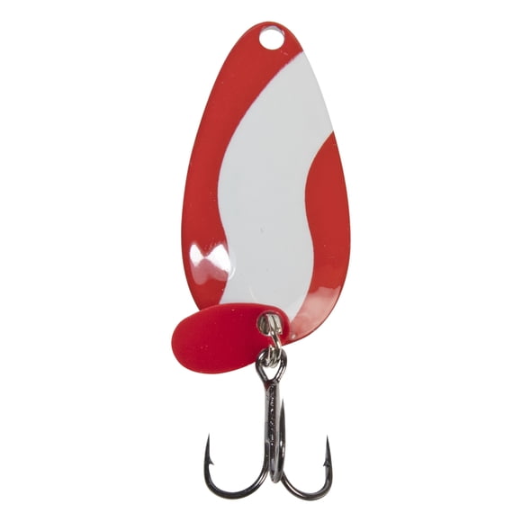 Cuillère à appât Premium Lucky Strike Baitworks Devil Bait + 1,5", 1/5 oz + Rouge et Blanc + Cuillère de pêche