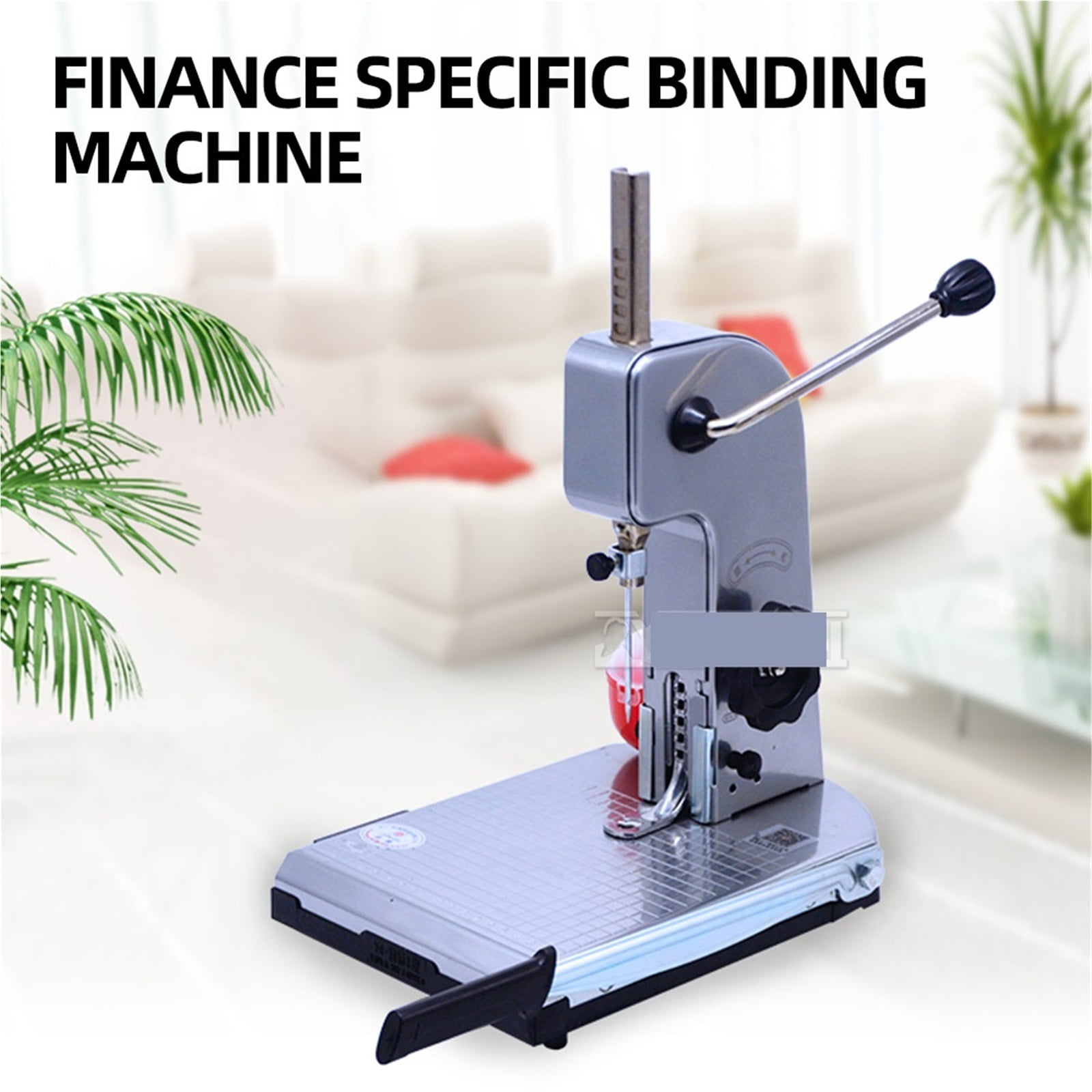 Paper Binding Machine, Grid Positioning Paper Cutting Machine, Binding And Cutting Integrated Machine For Financial File, Ticket ,Hand & Power Tool