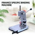 thumbnail image 3 of Paper Binding Machine, Grid Positioning Paper Cutting Machine, Binding And Cutting Integrated Machine For Financial File, Ticket ,Hand & Power Tool, 3 of 7