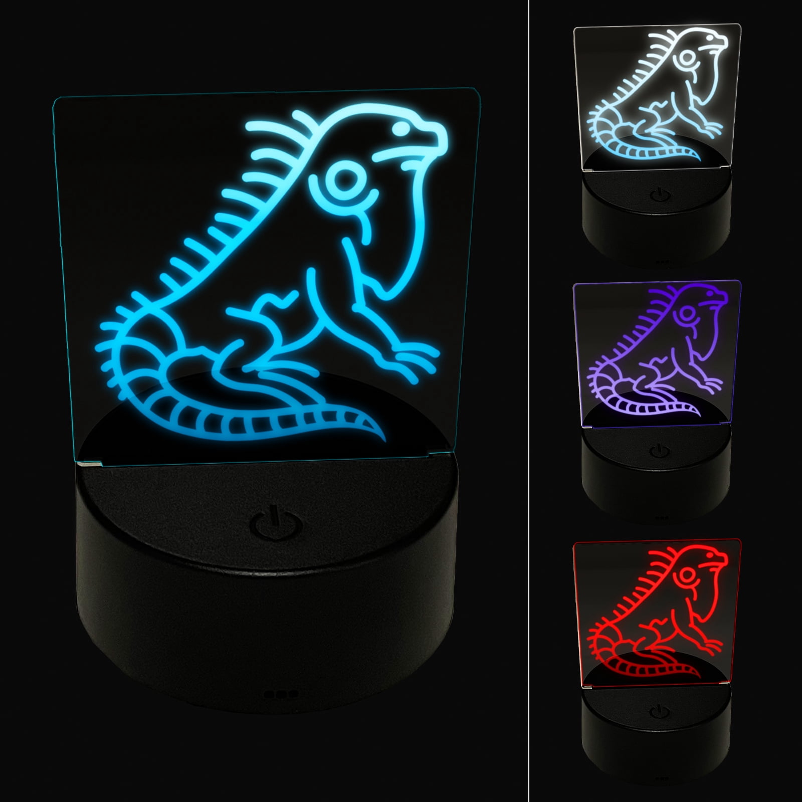 iguana night light