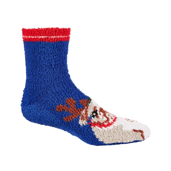 MSRP $20 Club Room Men's Cozy Holiday Socks 2 Pack Size OSFA