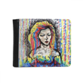 thumbnail image 1 of Fade Away  Art Feature Flip Bifold Faux Leather Wallet  Multi-Function Card Purse, 1 of 4