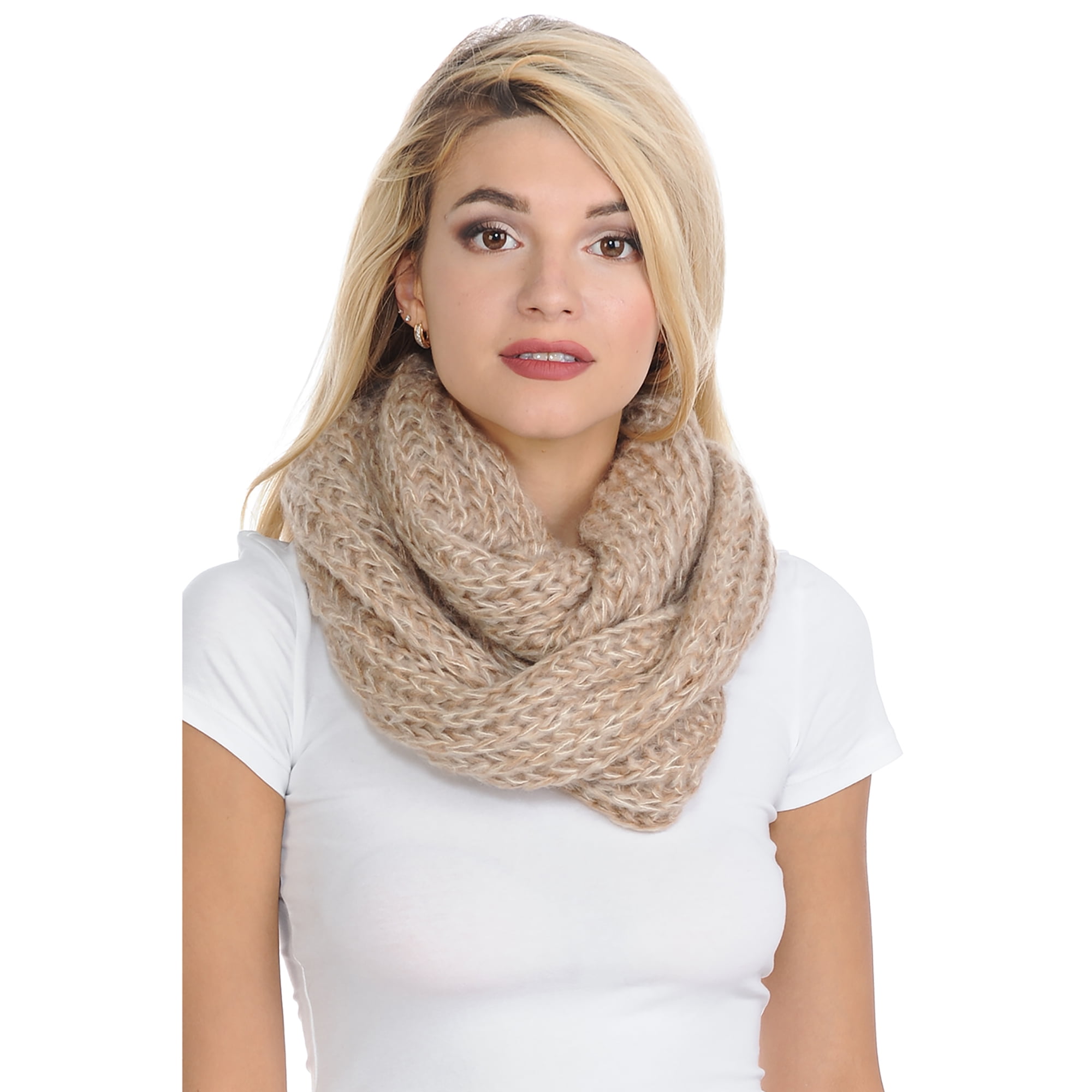 Basico Basico Women Warm Circle Ring Infinity Scarf Neck Warmer
