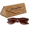 thumbnail image 1 of Lente Modernos para Sol Adventure Tour Brown UV400 Polipropileno Madera de Cebra, 1 of 1