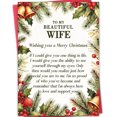 thumbnail image 1 of Tarjeta de Navidad ATTLVV para Esposa 20x13,5 cm, 1 of 6