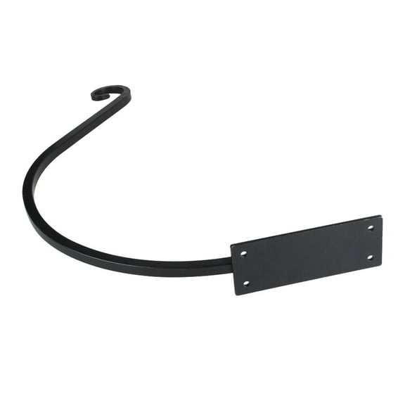 16 inch Hanging Plants Bracket Iron Curved Decorative Hook Planter Bracket