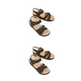 thumbnail image 2 of Guardurnaity Sandalias de mujer ligeras y elegantes: diario, sandalias cómodas para mujer, sandalias suaves y fáciles de usar para mujer negro treinta y ocho 2Conjunto, 2 of 6