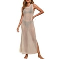 thumbnail image 2 of Swim Cover Up for Women Sleeveless Tank Bathing Suit Cover Up Sexy Crochet Seethrough Swimsuit Cover Ups Shermie, 2 of 6