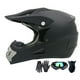 thumbnail image 1 of Casco de motocross SanQing Trend, integral, certificado DOT, negro, XL, 1 of 7