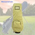 thumbnail image 4 of Cubierta de lluvia para bolsa de viaje de golf, cubierta de lluvia para bolsa de carrito de golf, chubasquero de protección de golf portátil impermeab Amarillo Macarena Funda de lluvia para bolsas de golf, 4 of 8
