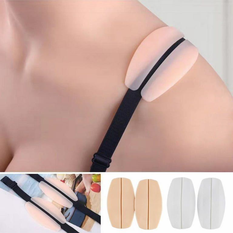 zttd 3 pairs shoulder pads for women soft silicone bra strap