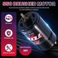 thumbnail image 3 of 550 Brushed Motor Waterproof ESC 320A Speed Control Combination Set for 1/10 RC Car Crawler Axial SCX10 29T, 3 of 7