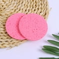 thumbnail image 6 of dianhelloya Face Cleaning Sponge Reusable Round Absorbent Compressed Natural Face Sponge Kit 10/20/30/50pcs for Makeup Removal Exfoliating Gentle Face Cleansing, 6 of 8