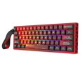 thumbnail image 1 of Teclado gamer Redragon K753 HE 60% mecánico con cable, 1 of 9