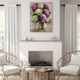thumbnail image 2 of Cuadro Decorativo - Estudio de hortensias Jr  Impresión en canvas, estrechado, 2 of 2