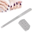 thumbnail image 4 of Lima De Uñas De Acero Inoxidable, Lima De Uñas Lavable De Doble Cara Portátil Segura Para El Hogar Para Salones De Belleza, 4 of 8