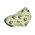 thumbnail image 2 of Cauagu Christmas Hat French Bulldog Pattern Winter Pet Hoodie Sweatshirts- Dog Hoodie Sweater with Leash Hole - Cute Dog Hoodie - Pet Clothes Puppy Cat Custume -Medium, 2 of 8