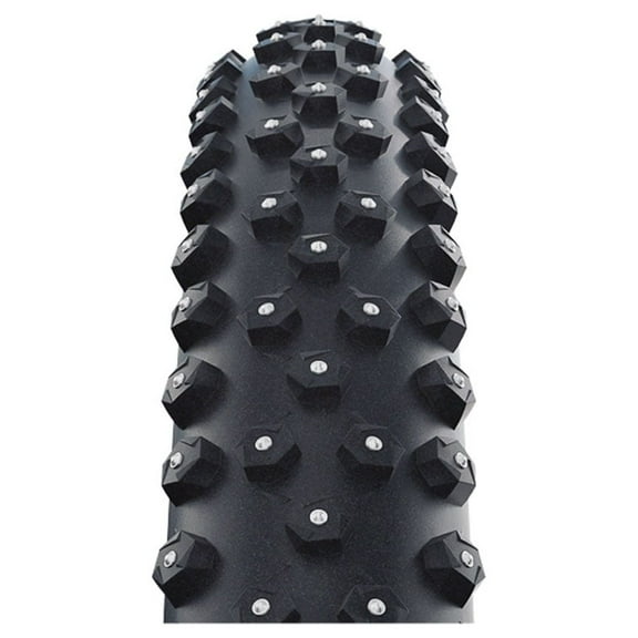 Schwalbe Ice Spiker Pro Tire - 27.5 x 2.25, Tubeless, Folding, Black, Performance, RaceGuard, Double Defense, 378 Aluminum Studs