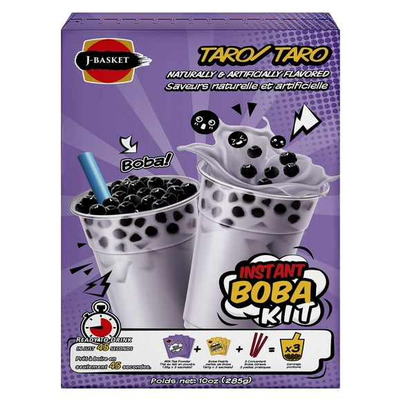 Instant Boba Kit Taro, 3 Portions