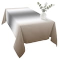 thumbnail image 2 of Brown Grey Table Cloth Waterproof Tablecloths, Gray Farmhouse Modern Rustic Tablecloth Dining Table Cover for Kitchen Party Tabletop Outdoor, Rectangle Tablecloth 54x108 Inch, 2 of 9