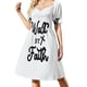 thumbnail image 1 of Verso cristiano Walk by Faith Vestido de manga corta para mujer 2025 Vestidos de fiesta ropa mujer verano 2025, 1 of 6