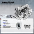 thumbnail image 3 of AutoShack Front Brake Caliper Right Replacement for 2010-2019 Toyota Highlander 2011-2020 Toyota Sienna 2010-2015 Lexus RX350 1-PC, 3 of 5