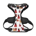 thumbnail image 5 of Lsque Cute Cat And Christmas Gift Dog Harness, No-Pull Pet Harness with 2 Leash Clips, Adjustable Soft Padded Dog Vest with Easy Control Handle for Large Dogs-X-Large, 5 of 9