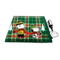 thumbnail image 6 of Peanuts Lighted Hexagonal Green Plaid Tree Collar, 6 of 7