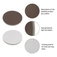 thumbnail image 4 of 15pack 3-inch Sponge Sanding Pad 1000 Grit Sanding Sponge Hook and Loop Sanding Disc, 4 of 6