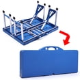 thumbnail image 4 of Outdoor Foldable Picnic Table with Bench, 4 of 6