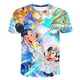 thumbnail image 2 of Camisetas de Mickey Mouse para niñas, camisetas con estampado de dibujos animados, camisetas de manga corta a la moda, ropa para verano 1-14 Y Costum13T Gao Jinjia LED, 2 of 2