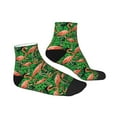 thumbnail image 6 of Salouo Flamingo Pattern Unisex Middle Tube Socks,Middle-Finger Knee High Socks Over The Calf Tube Stocking Crew Stockings for Women and Men Tube Socks, 6 of 8