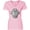 AD-Pink, variant on Inktastic Cute Kawaii Manatee Women's V-Neck T-Shirt