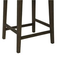 thumbnail image 3 of Boraam Torino Farmhouse Rubberwood Counter Stool, Carbonite Finish, 3 of 8