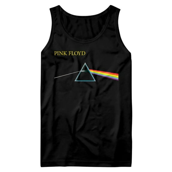 Pink Floyd DSOTM Simple Black Adult Tank Top