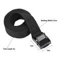 thumbnail image 2 of Zeeyh Ratchet Tie Down Straps 1 PCS 3m*25mm Load Capacity 350lbs, Quick-adjust Heavy Duty Lashing Strap Tensioning Belts for Securing Goods or Luggage on Trucks,Kayaks,Motorbikes, 2 of 7