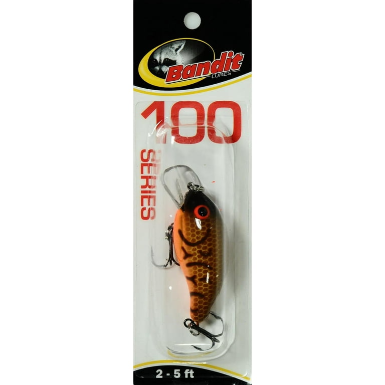 Bandit Series 100 Crankbait 2 Brown Crawdad Orange Belly 1/4 oz.