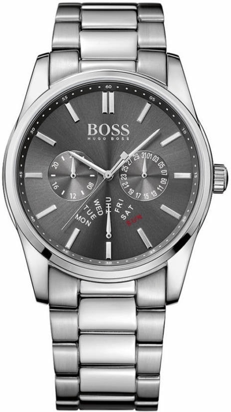 Mens silver hugo boss watch Clearance