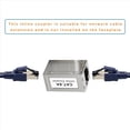 thumbnail image 2 of 3X RJ45 Female to Female CAT6A Shielded Coupler Inline Ethernet Coupler Ethernet Extender Adapter Ethernet Cable, 2 of 6