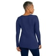 thumbnail image 7 of Healing Hands Women's Underscrub Soft Knit Melissa Longsleeve Scrub Tee with Breathable & Easy Care Fabric 5047, 7 of 7