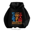 thumbnail image 4 of Ropa para niños, sudadera de una pieza para niños, ropa para niñas, primavera y otoño, sudadera con dibujos animados de Anime Luffy Zoro, traje para adolescentes, camisetas con capucha de Sonic, 4 of 5