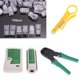 thumbnail image 3 of Kuymtek Probador de cables + crimpadora + 100 RJ45 CAT5 5e Conector Kit de herramientas de red Kuymtek 1td5ee1ne4wd6wm2, 3 of 7